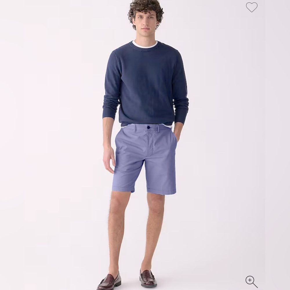 J.Crew | 9" Stretch Chino Short in Gray Size 34 Summer Spring‎ Travel Cotton